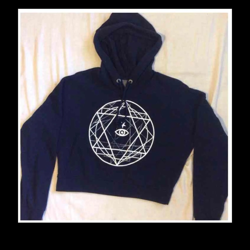 Cropped hoodie Pacsun